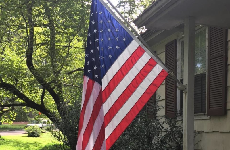Confederate battle flag owner fights to keep flag flying in Orange