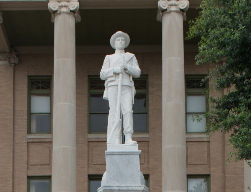Group covers confederate monument outside Williamson County courthouse