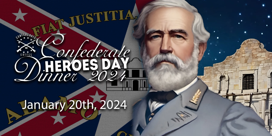 Confederate Heroes Day Dinner 2024 presented by Confederate Coffee Company